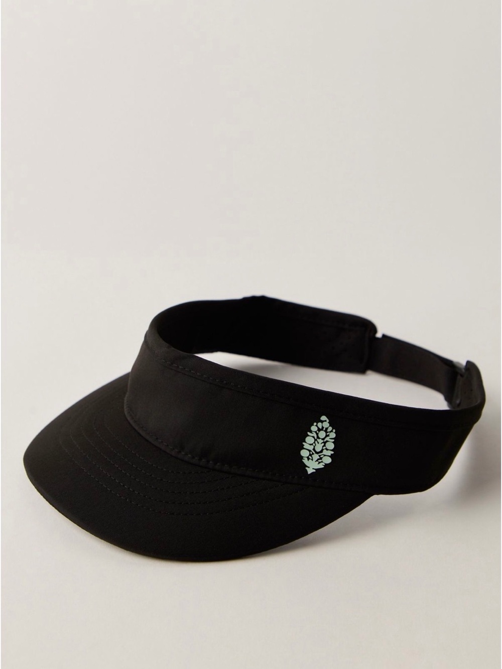 NWT Free People FP Movement Short Sport Visor in Black - One Size